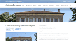 Desktop Screenshot of chateauchavagnac.com