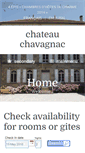 Mobile Screenshot of chateauchavagnac.com
